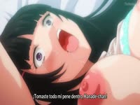 Pretty hentai girl got her tight juicy pussy destroyed by big dick